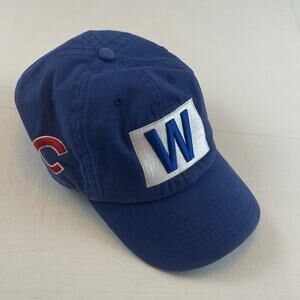 47 Chicago Cubs W Flag Baseball Hat Blue Adjustable OSFA